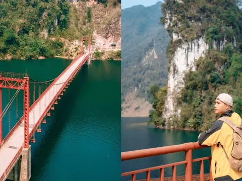 Phát hiện cây cầu treo đẹp như tranh vẽ giữa núi rừng Điện Biên, nhiều người không ngờ đây là khung cảnh tại Việt Nam