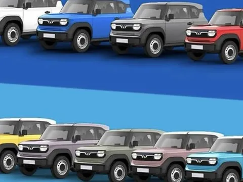 Ngắm trọn 9 màu sắc của VinFast VF 3: Chiếc xe điện giá chỉ 235 triệu, vừa ra mắt đã "gây bão" cộng đồng!