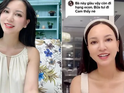 "Phú bà" sống trong penthouse 600m2 đáp trả thế nào khi được hỏi: "Giàu vẫn bay hạng phổ thông?" - Tiết lộ 1 cách tiêu tiền đặc biệt của người giàu