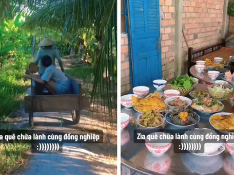 Thú vui đang hot dạo này: Thi nhau về quê đồng nghiệp chữa lành, vui "banh nóc", vừa rẻ vừa vi vu không kém đi du lịch