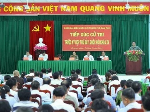 Thủ tướng Phạm Minh Chính tiếp xúc cử tri trước kỳ họp Quốc hội