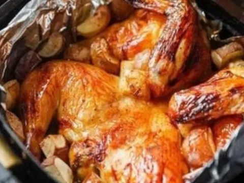 Lót giấy bạc trong nồi chiên không dầu có an toàn?