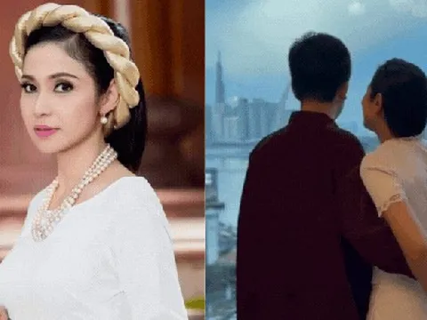 Gây tranh cãi khi khoe clip ôm hôn con trai lớn, Việt Trinh vô tư đáp trả: "Con trai không cho đâu... nhưng mà Trinh ghiền quá"