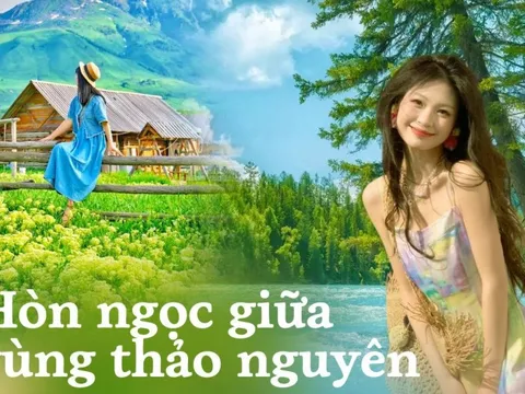 Vùng đất đẹp như tranh vẽ trở thành điểm du lịch hot nhất Trung Quốc dịp hè này nhờ phim chữa lành "Altay của tôi"