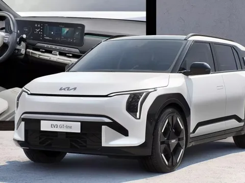 Kia EV3 ra mắt: Ngang cỡ Seltos, 600km/sạc đủ chạy Hà Nội-Hà Giang 2 chiều, giá quy đổi khoảng gần 800 triệu đồng