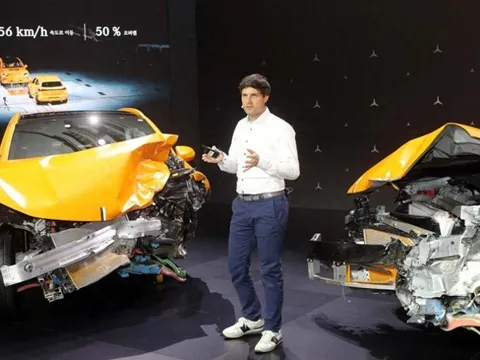 Mercedes-Benz giải thích lý do vì sao xe điện của hãng này chưa bao giờ bốc cháy sau va chạm!