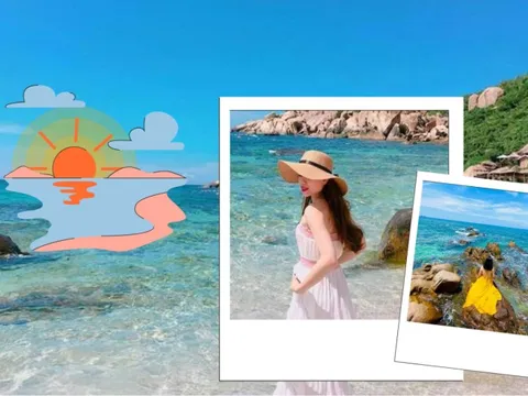 Điểm du lịch biển giá rẻ gần Hà Nội đang hot: Là bãi biển hữu tình bậc nhất việt Nam, sở hữu 1 mốc địa đầu trên bản đồ Tổ quốc