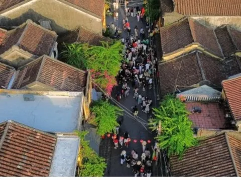 Hội An thuộc tốp 3 điểm đến ở Việt Nam được khách châu Âu tìm kiếm nhiều nhất
