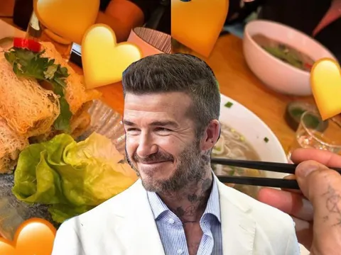David Beckham xuýt xoa khen ngợi đồ ăn Việt Nam, ngon tới mức phải thốt lên: "Đúng thứ mà tôi cần rồi"!