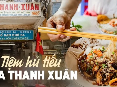 Tiệm Thanh Xuân gần 80 năm "níu chân" người Sài Gòn sành ăn: Có gì đặc biệt trong những tô hủ tiếu “vỉa hè giá cao”?