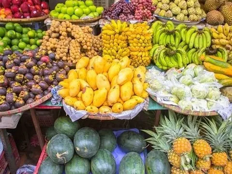 Hoa quả Thái Lan giá rẻ tràn ngập thị trường Việt