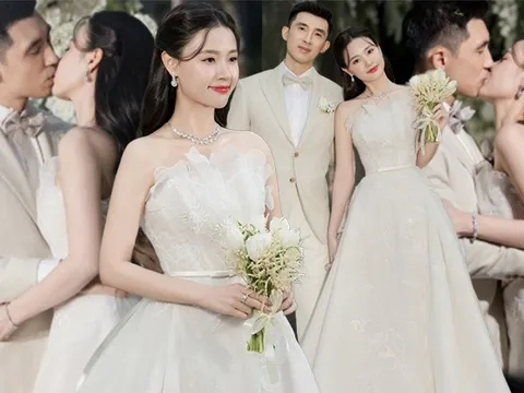 Trọn bộ ảnh nét căng ở tiệc cầu hôn của Midu tại Đà Lạt: Cặp đôi hôn cực ngọt, cô dâu xinh miễn bàn!