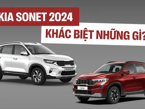 Soi kỹ từng trang bị của Kia Sonet 2024 so với bản cũ: Thay đổi đáng kể, nhiều 'option' bị lược bỏ