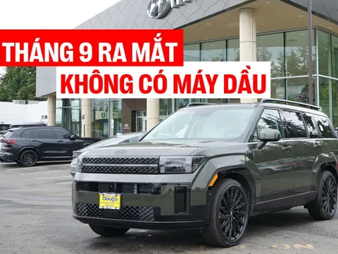 Đại lý báo Hyundai Santa Fe 2024 ra mắt tháng 9 này: Bỏ bản máy dầu, có thêm động cơ hybrid
