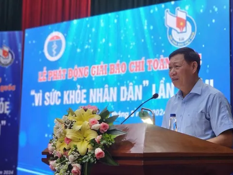 Phát động Giải Báo chí toàn quốc "Vì sức khỏe nhân dân" lần thứ II