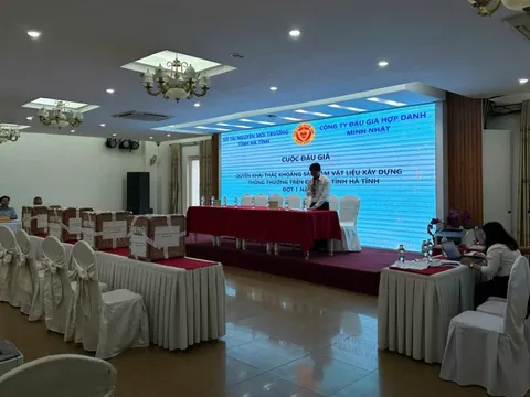 Doanh nghiệp 17 ngày tuổi trúng đấu giá 3 mỏ khoáng sản 200 tỷ đồng