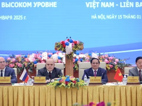 Thúc đẩy hợp tác kinh tế tương xứng với tầm vóc quan hệ Việt - Nga