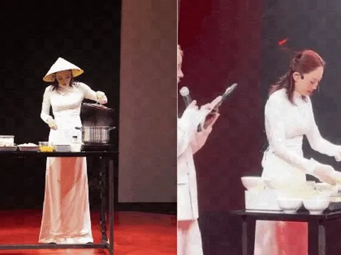 Duy Khánh hỏi 1 câu, Tóc Tiên đang nấu bánh canh cho fan liền buông muỗng, vùng vằng bỏ đi