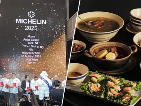 Hóng gấp: 9 nhà hàng Việt đạt sao MICHELIN 2025, 1 cái tên chính là nơi tổ chức trao giải tối nay!
