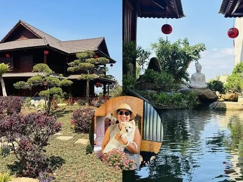 Nghệ sĩ Việt xây “thiên đường dưỡng già” 10.000m² giữa đồi: Bên trong có "kho báu" khiến ai ghé cũng muốn check-in