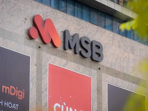 MSB lãi gần 1.900 tỷ đồng quý I/2026