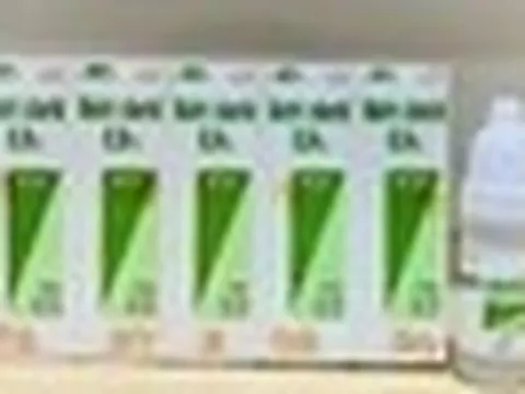 Thu hồi lô thuốc nhỏ mắt Natriclorid 0,9% không đạt chất lượng trên toàn quốc