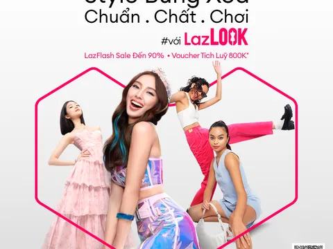 LazLOOK và LazBeauty - hai vũ trụ mới toanh dành cho tín đồ mê thời trang và làm đẹp bung xõa từ 12.12