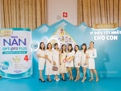 Giới thiệu sữa mát NAN OTIPRO PLUS 4 với công thức mới nhất từ NESTLÉ Thụy Sĩ
